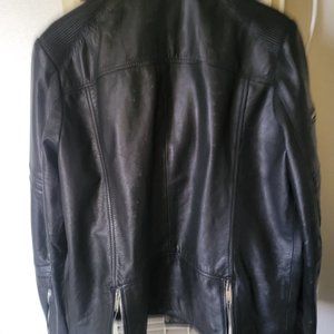 KARL LAGERFELD GENUINE LEATHER JACKET